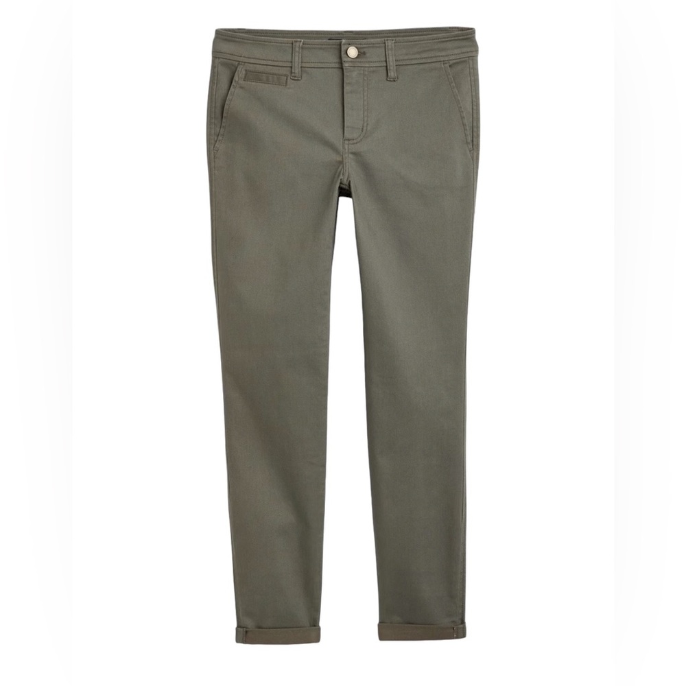 Market & Spruce Rosabel Skinny Pant in Olive. Size 8.